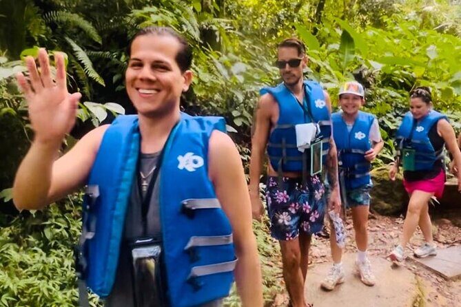 2 Tours in 1 Day: Rainforest Waterslides & Beach Tour w/Transport - Luquillo Beach Time: Los Kioskos, food, and that afternoon rhythm