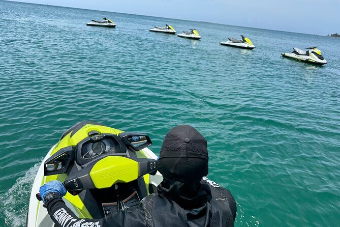 30 Minute Jet Ski Ride along Isla Verde Beach - Photos, Video, and the 4K Factor