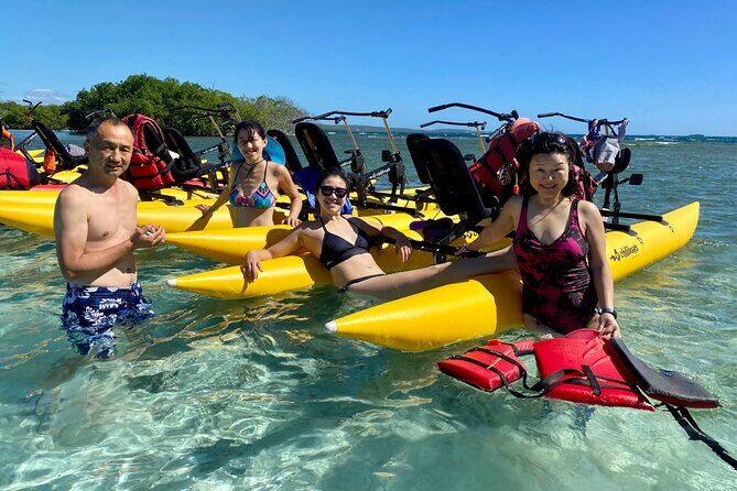 Adventure Chiliboats Waterbike in La Parguera - The double Chiliboat experience: easy control, real fun