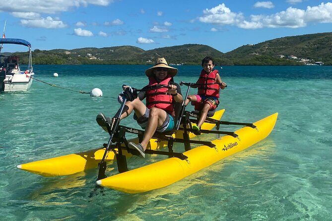 Adventure Chiliboats Waterbike in La Parguera - Requirements: height, weight, and why they’re strict