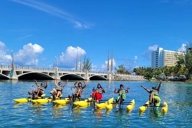 Adventure Water Bike in Condado Lagoon, San Juan - Getting There: HoldMyBags on Cll Barranquitas to the Water’s Edge