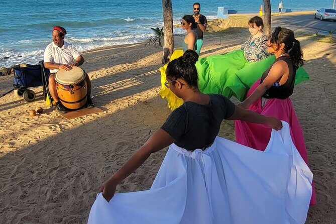 Afro Puerto Rican Folklore Bomba Class and Live Music - Live Music and the Instructor Pairing: Jose Angel Catala + Charlotte Serrano