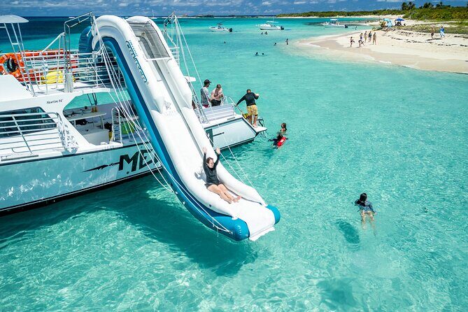 All Inclusive Snorkel and Slide Boat Tour: Icacos or Vieques - How the guided snorkeling really works (gear, float belts, and finding wildlife)