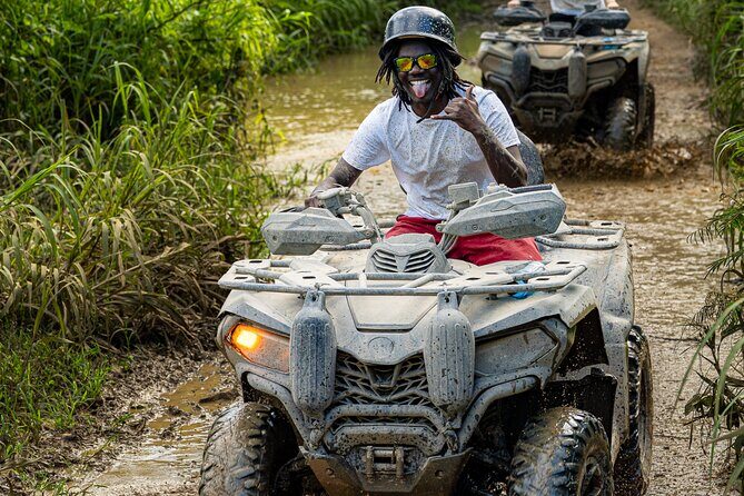ATV Single Rider Adventure Near San Juan - Hacienda Campo Rico - The Mojito Bar payoff: easy relaxation with a view