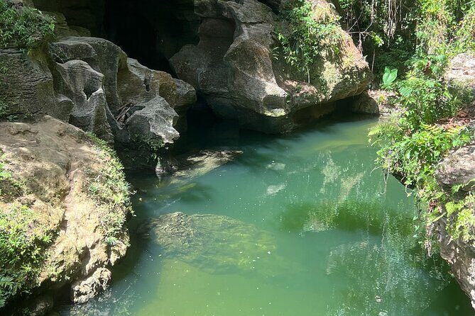 Cave Adventure: Canyon and Hidden Waterfall in Charco Azul - Canyon cliffs and cliff jumps: adrenaline with rules