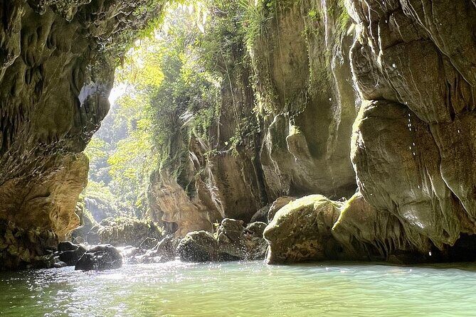 Cave Adventure: Canyon and Hidden Waterfall in Charco Azul - Finding the hidden waterfall: the reward after the effort