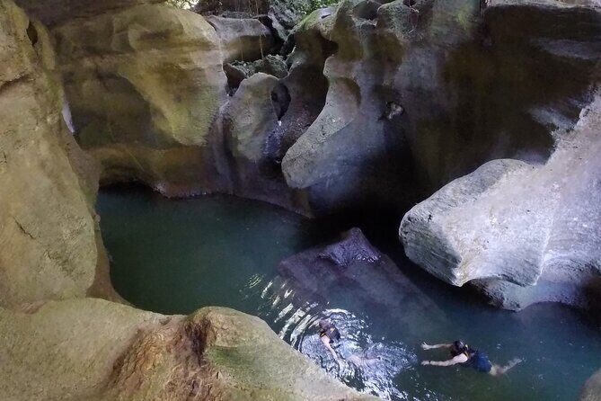 Cave Adventure - Charco Azul Caves, Canyon & Waterfall Adventure - A mountain cave day right outside San Juan