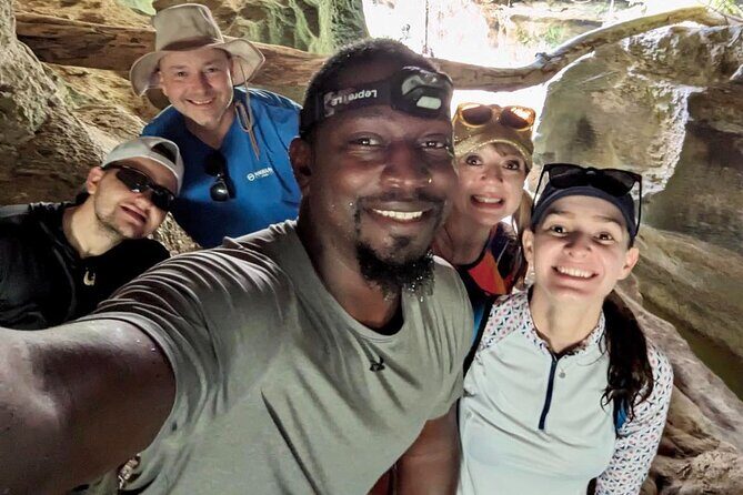 Charco Azul, Hidden Caves, Waterfalls, Beach, Free Adult Drinks - Cuevas Arenales Caves and Waterfalls: The Part That Turns a Hike Into an Adventure