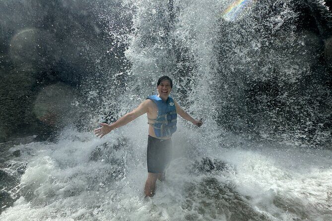 Cueva Ventana and Waterfall Adventure - Tanamá River waterfall: swim options, optional jumps, and river trekking
