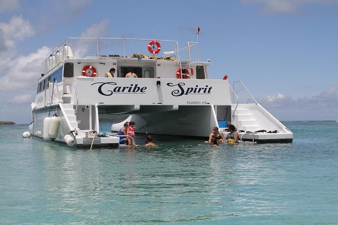 Culebra Snorkeling Tour by Catamaran from Fajardo - The reef snorkel stop: where the reef time actually happens