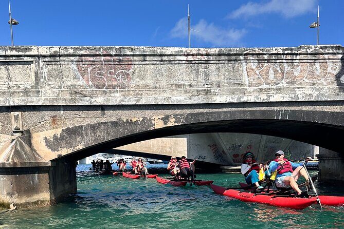 Day Adventure Chiliboats Waterbike – Condado Lagoon - Your guide makes or breaks it (Jose and Juan bring the vibe)