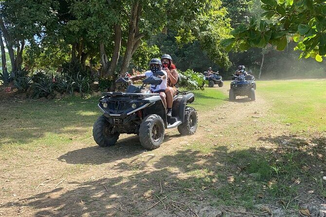 Double ATV Adventure: Private Hacienda Experience with Transfer - Entering The 2-Person ATV World on a San Juan Hacienda