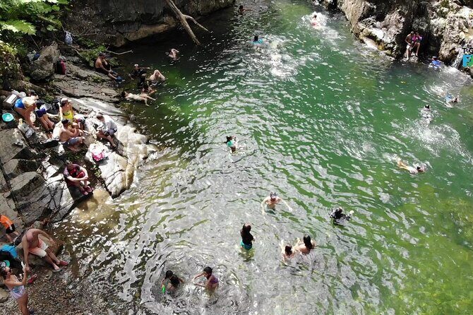 El Yunque National Forest and Luquillo Beach Combo - Luquillo Beach: kiosks, local food, and beach time with options