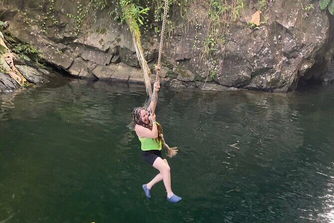 El Yunque Rainforest: Waterslides, Waterfalls and Rope Swing - Natural slides, cliff jumps, and rope swing: fun with real safety controls