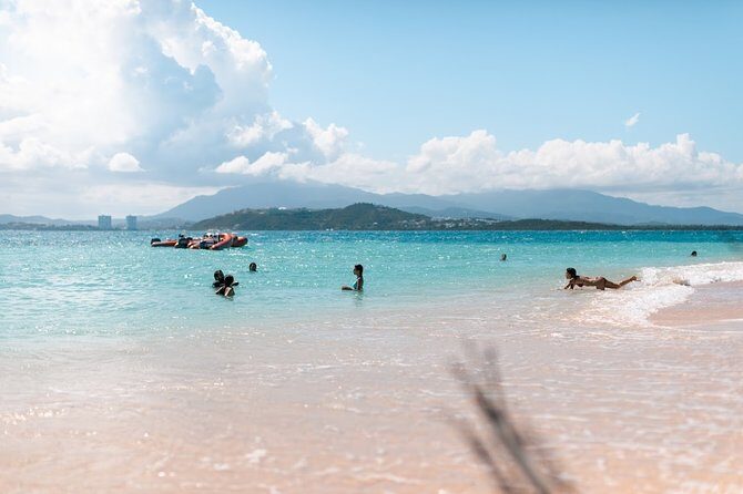 Fajardo Mini Boat Snorkel Safari - Stop 3: Palominitos beach time, rinse-down, and then back to Fajardo
