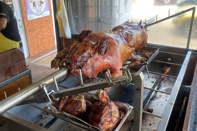 Famous Guavate Pork Road & Charco Azul Food & River Tour - Guavate’s Pig Road: lechoneras, roast pork, and what you’re actually paying for