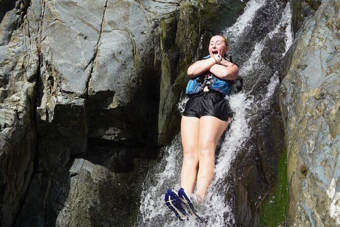 Famous Natural Waterslide in El Yunque Rainforest - The walk in: 20–25 minutes through muddy rainforest trail