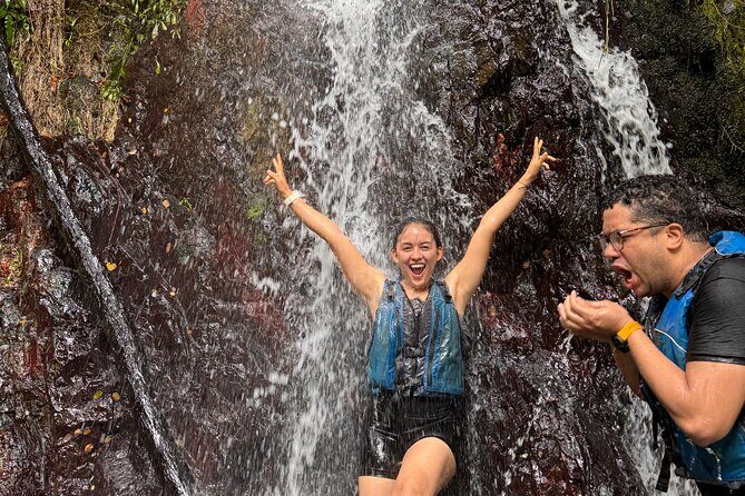 Famous Natural Waterslide in El Yunque Rainforest - What the guide actually does (beyond pointing)