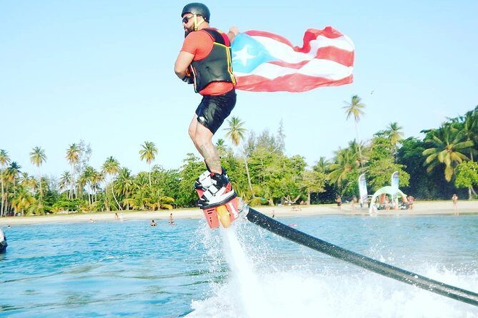 Flyboarding Experience in Luquillo Beach - First Lift-Off Over Balneario La Monserrate
