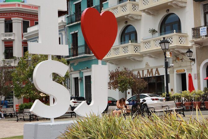 Golf Car Tour of Old San Juan with Local Flavors - Paseo de la Princesa: ending with bayfront views