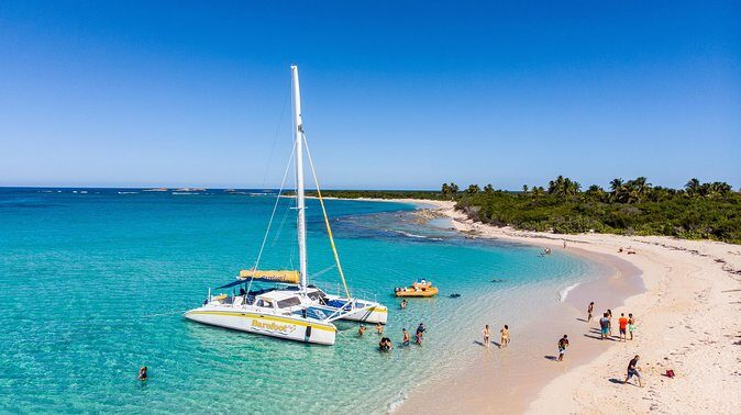 Icacos Deserted Island Catamaran, Snorkel, and Picnic Cruise - Barefoot IV from Fajardo: the ride, the vibe, and why shoes matter