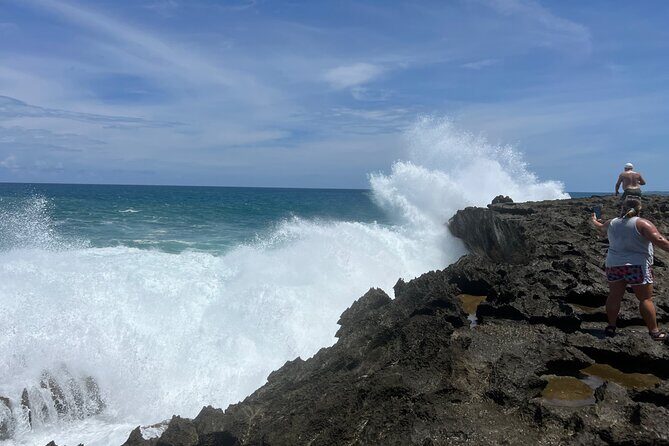 Lagoon Cave and Secluded Beaches Tour in Puerto Rico - Charco Azul Canyon: caves, rivers, and a moderate-physicality warning