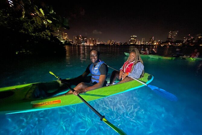 Night Kayak - Condado City Lights Tour - The 1-Hour Paddle Plan on Condado Lagoon