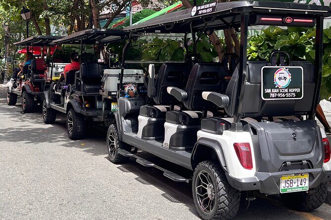 Old San Juan Golf Cart Exploration (Est. 2023) - Guide energy matters: Chris, Andres, Alexandra, Luis, Jorge