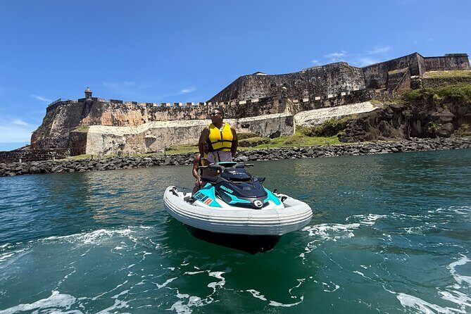 Old San Juan Jet Ski Tour Experience - El Morro and San Cristóbal: forts you can see at speed