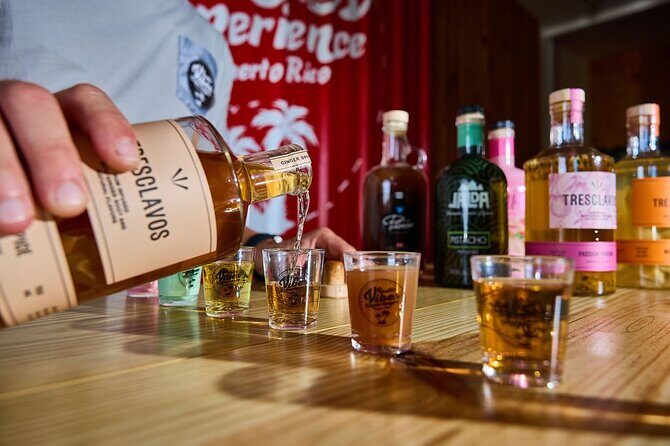 Old San Juan PR Fruit infused Moonshine & Cream liqueur Tasting - What This Tasting Is Really Like in Old San Juan