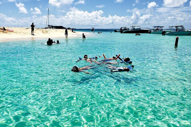 Private All-Inclusive 22ft Boat Guided Snorkeling Icacos Palomino - Stop 1: Cayo Icacos for the big views and reef time