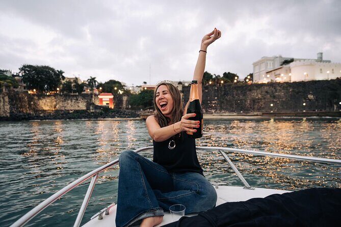 Private Old San Juan Bay Boat Sunset-Night Cruise - Champagne, Snacks, and Music: The Part That Makes It Feel Like a Treat