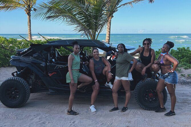 Private San Juan Beach Tour Can-Am UTV Experience Off Road - Stop 2: Playa Piñones for kiosks, fried food, and local rhythms
