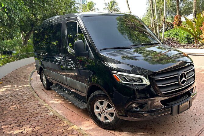 Puerto Rico Island Wide Private Transfers, 11Pax Lux Sprinter Van - Van Comfort and Luggage: 22 Bags, 14 Pieces, and AC That Cools