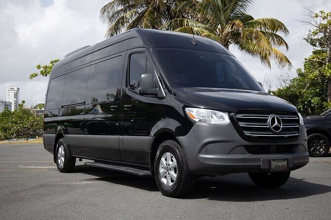 Puerto Rico Island Wide Private Transfers, 14Pax Lux Sprinter Van - What makes the price work for groups (and when it doesn’t)