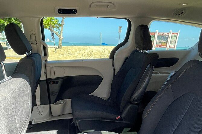 Puerto Rico Island Wide Transfer, Chrysler Minivan, Select Zone - On the road: communication, optional stops, and timing