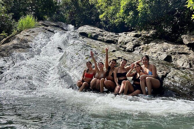 Rainforest Waterfall Slides/Adult Drinks included/ Beach - What you’re really buying for $65