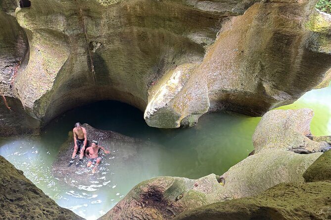 River Cave Swimming with TRANSPORTATION - Rock jumps and natural pools: thrill with boundaries