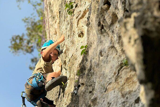 Rock Climbing for Beginners or Experienced - Northern Karst climbing in a private rocky forest (not a crowded gym)