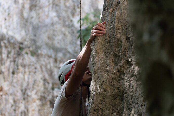Rock Climbing for Beginners or Experienced - Three beginner routes, with an option to climb harder