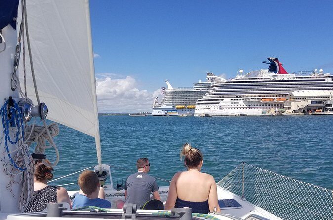 San Juan Bay Day Sail with Drinks Included - Crew Energy: Captain and Mate Who Keep It Fun