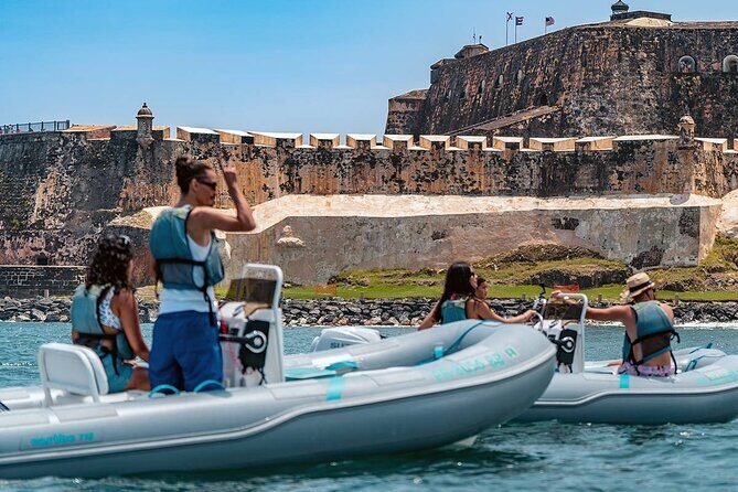 San Juan Mini Boat Tour - Fort San Cristobal, cruise ports, and the green-to-rainforest shift