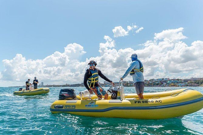 San Juan Mini Boat Tour - Active commercial piers and Hato Rey glimpses through an eco-friendly channel