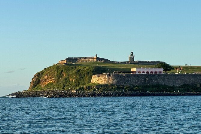 San Juan Sunset Harbor Boat Ride - Old San Juan and El Morro from the bay: the route’s big moments