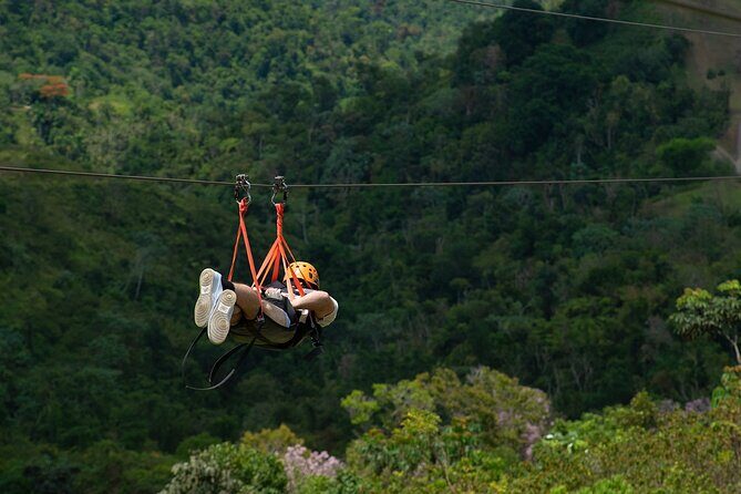 The Beast Zipline at Toroverde Adventure Park in Puerto Rico - The Beast ride: speed, position, and what “4,745 feet” feels like