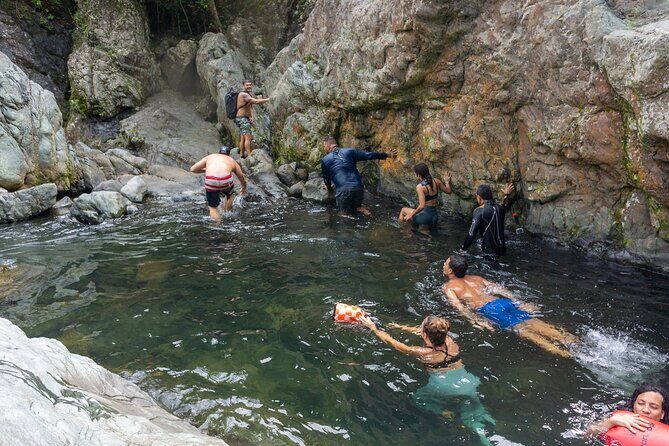 Toro Negro River Hike & Cliff Jumping Adventure; San Juan Pick Up - Stop 1 in Toro Negro State Forest: rainforest hike, river time, and optional cliff jumping