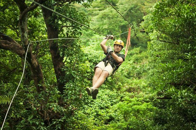 Toro Verde 7-Zipline Tour Plus the Beast with Pickup - The Superman-style rides and the face-down finale on the Beast