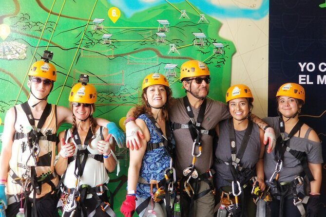 Toro Verde 7-Zipline Tour Plus the Beast with Pickup - Safety briefing and getting comfortable in the harness