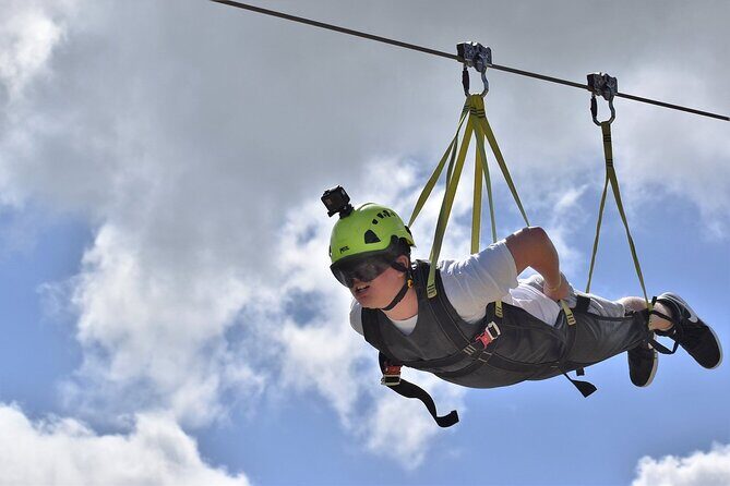 Toro Verde 7-Zipline Tour Plus the Monster with Transport - The eight dual-line ziplines at Toro Verde: speed, paired runs, and view payoff