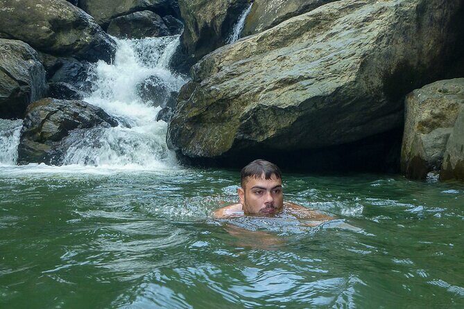 Waterfall Hike in Remote Area of El Yunque Rainforest; San Juan - The pace: challenging, but guided and doable with the right expectations